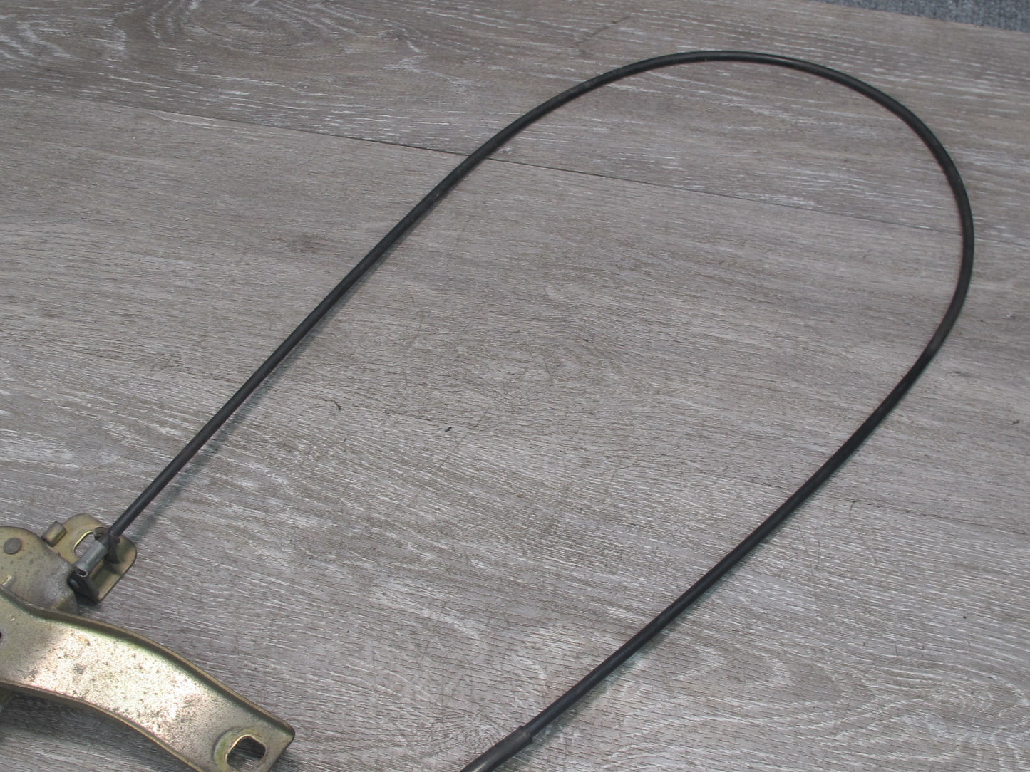 79-83 Datsun Nissan 280ZX S130 Hood Latch Striker Catch Release Cable Set OEM