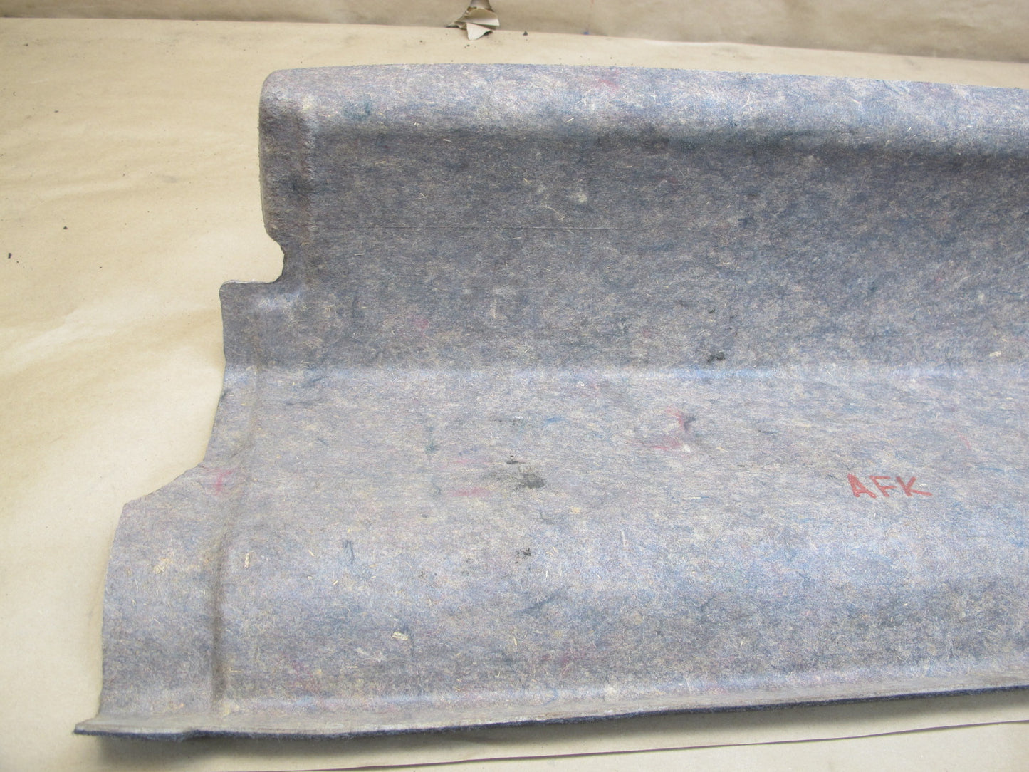 11-12 Fisker Karma Set of 4 Rear Trunk Carpet Trim Cover Panel OEM