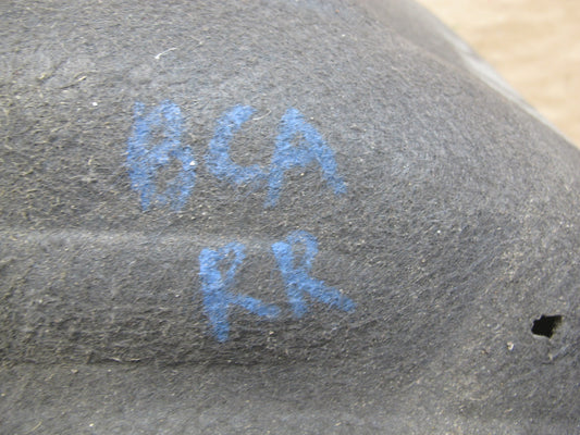 06-12 Bentley Flying Spur Rear Right Splash Shield Fender Liner Wheel Arch