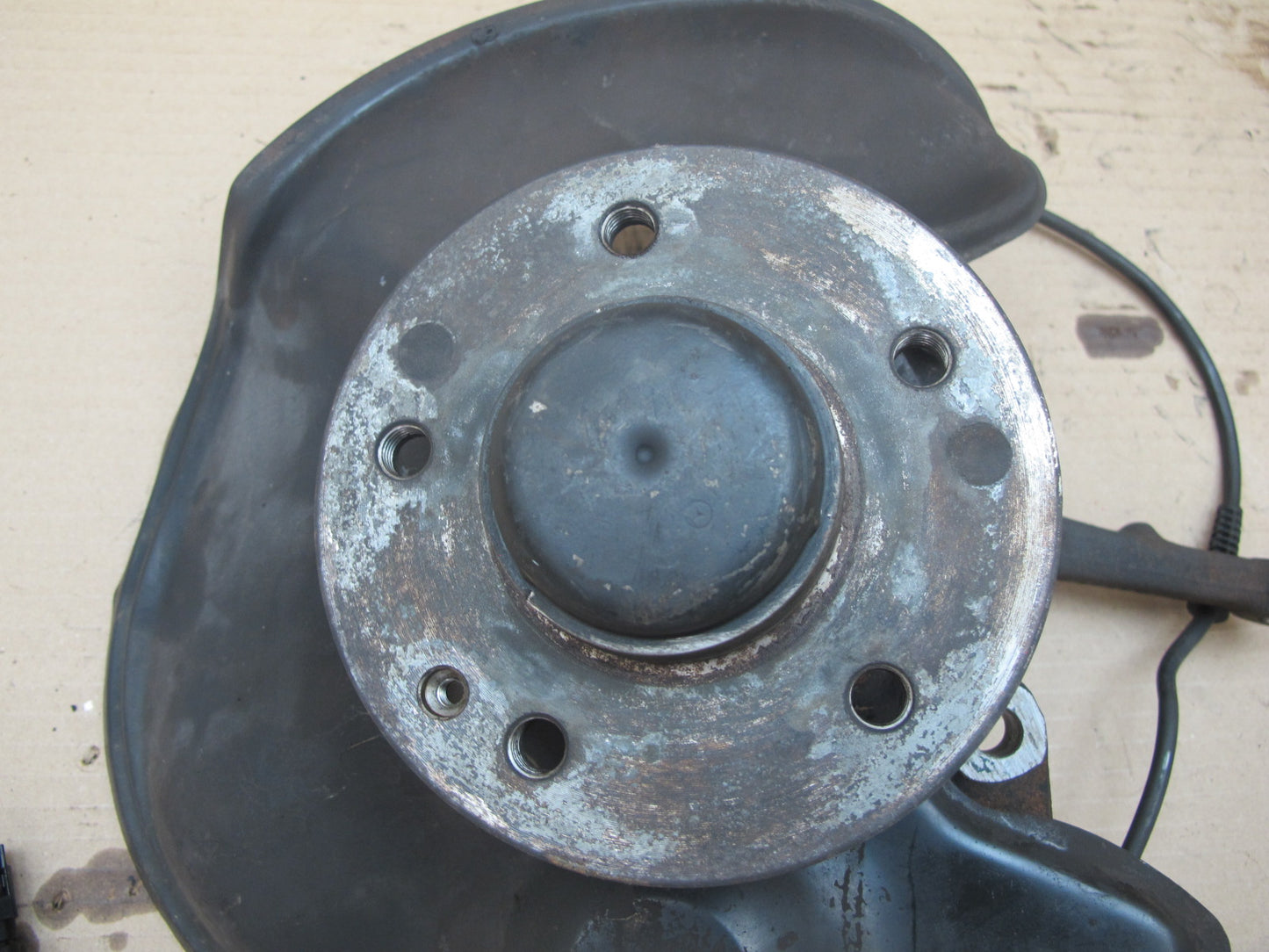 96-02 Mercedes R129 SL600 Front Left Spindle Knuckle Wheel Hub Bearing OEM