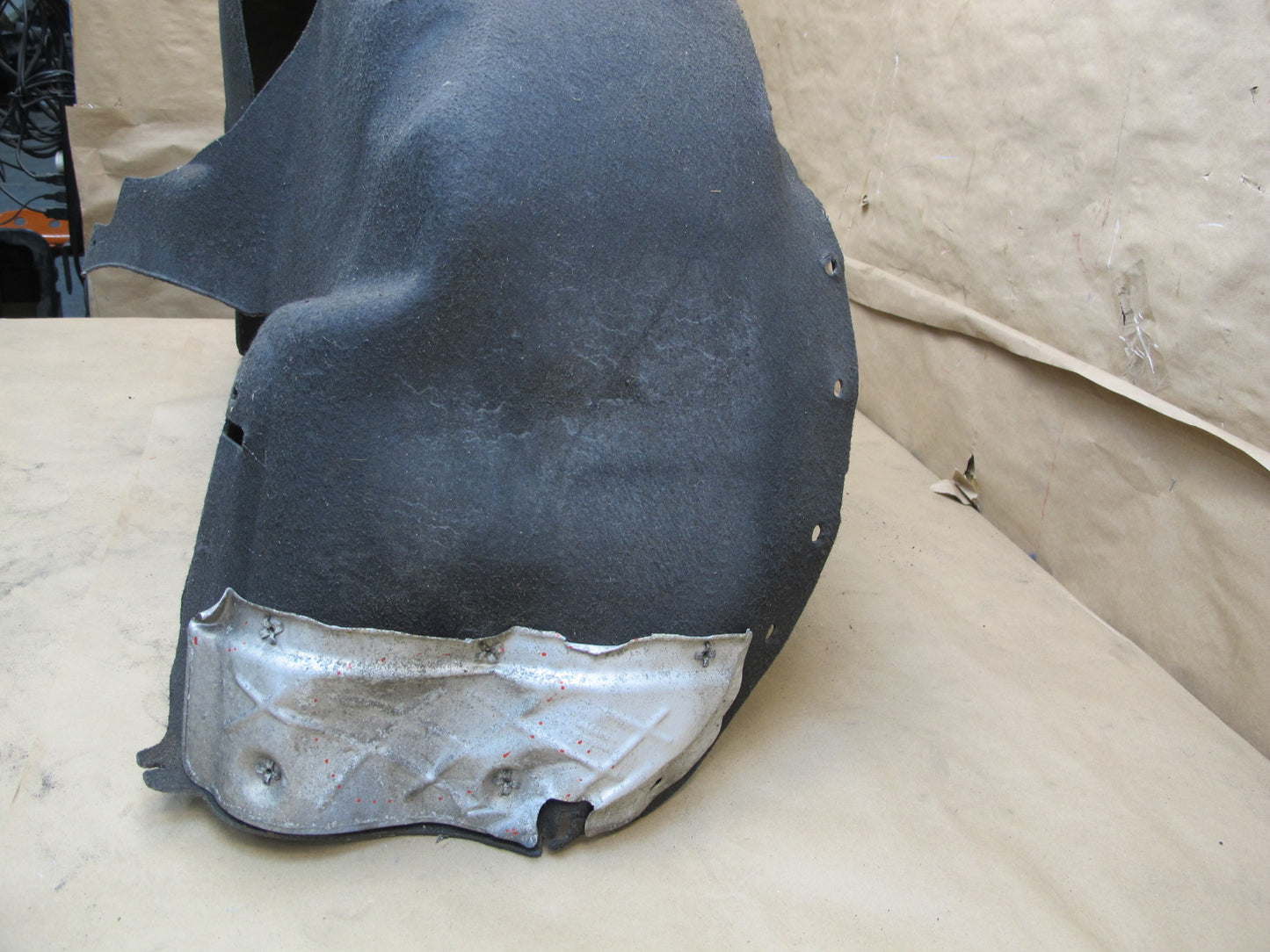 06-12 Bentley Flying Spur Rear Right Splash Shield Fender Liner Wheel Arch