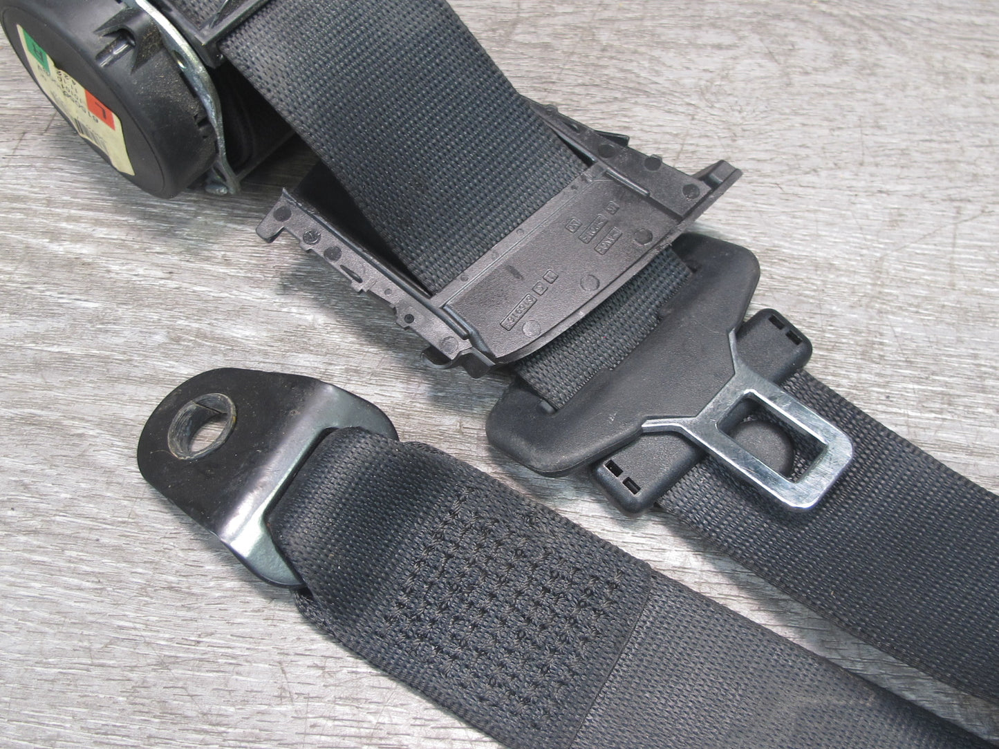 09-15 MINI COOPER R57 REAR RIGHT & LEFT SIDE SEATBELT RETRACTOR SET OEM
