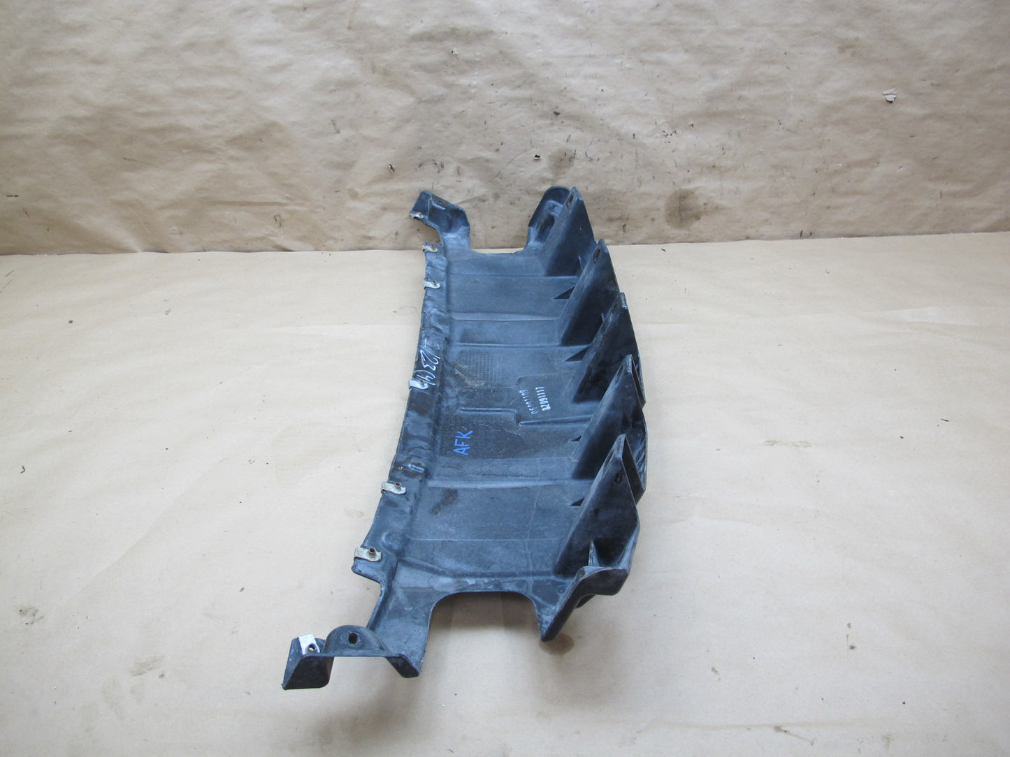 11-12 Fisker Karma Front Radiator Splash Shield Guard Cover Panel OEM