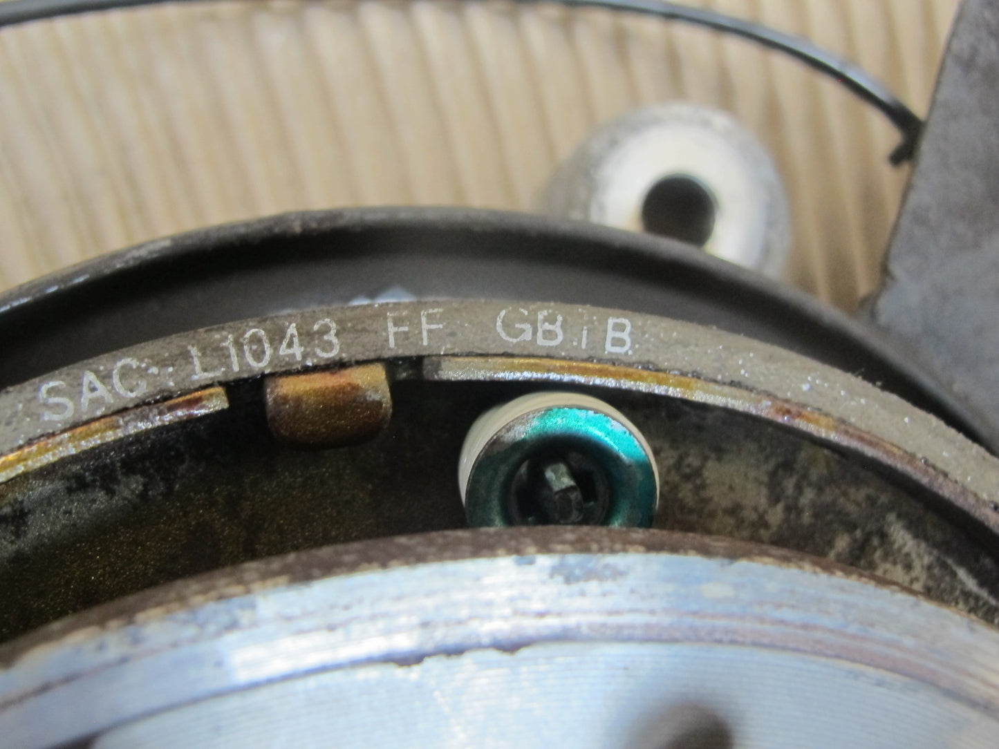 11-12 Fisker Karma Rear Right Spindle Knuckle Wheel Hub Bearing 61K Miles OEM