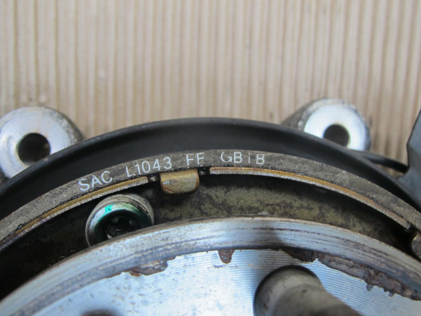 11-12 Fisker Karma Rear Left Spindle Knuckle Wheel Hub Bearing 61K Miles OEM