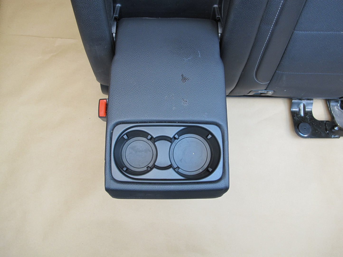12-15 Mercedes W166 Ml-class Rear Left Seat Upper Cushion Black OEM