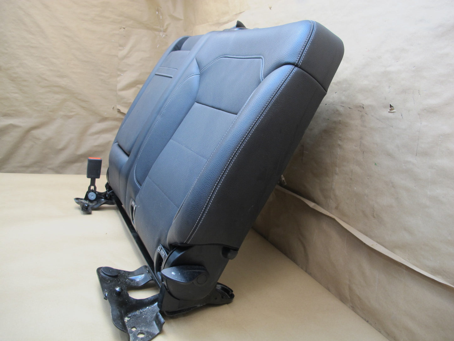 12-15 Mercedes W166 Ml-class Rear Left Seat Upper Cushion Black OEM