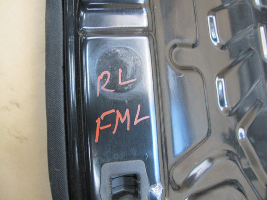 12-15 Mercedes W166 Ml-class Rear Left Seat Lower Cushion Black OEM