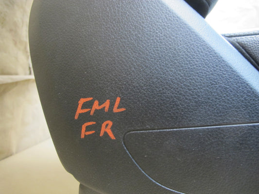 12-15 Mercedes W166 Ml-class Set of 2 Front Right & Left Seat Black OEM