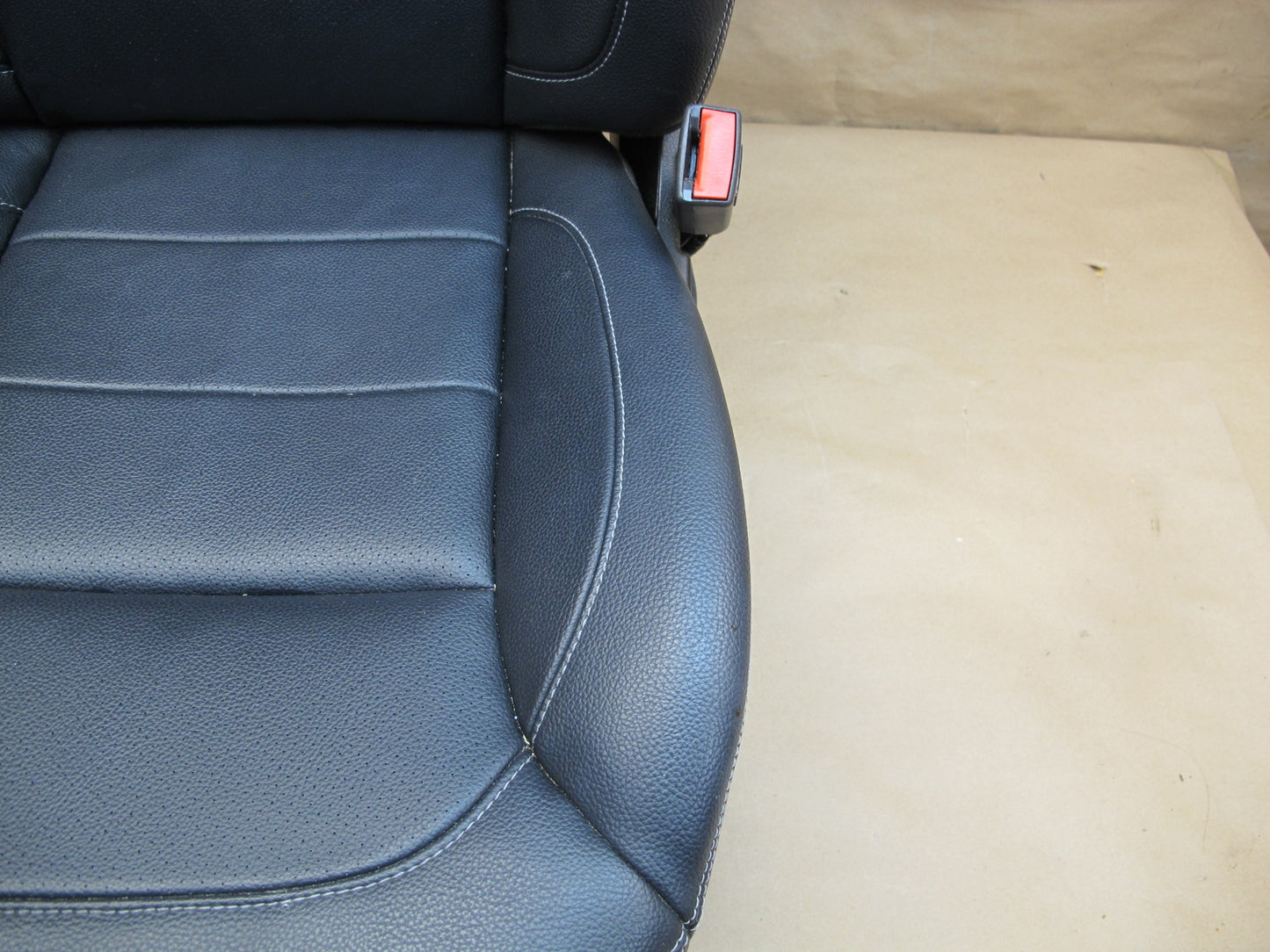 12-15 Mercedes W166 Ml-class Set of 2 Front Right & Left Seat Black OEM