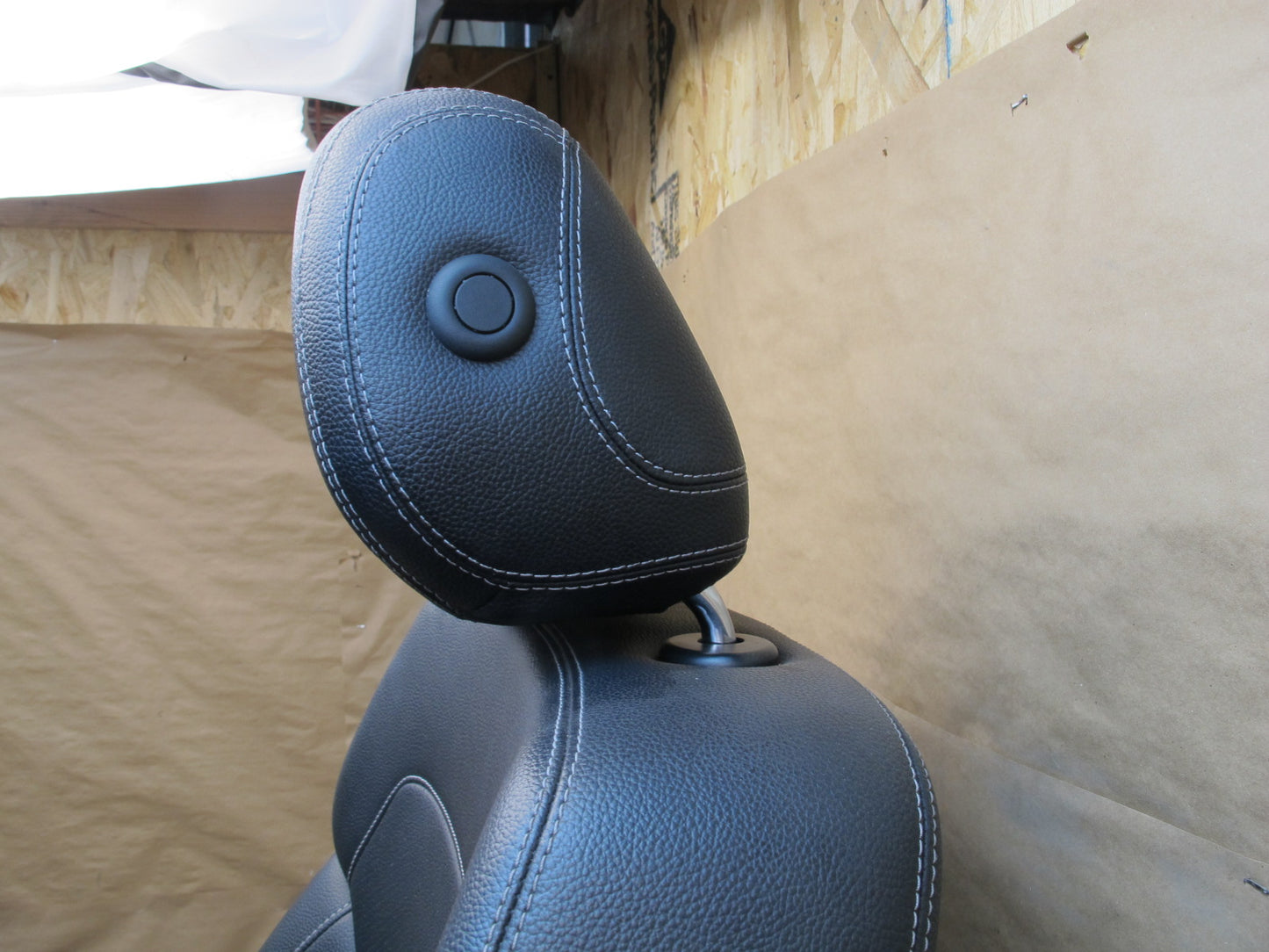12-15 Mercedes W166 Ml-class Set of 2 Front Right & Left Seat Black OEM
