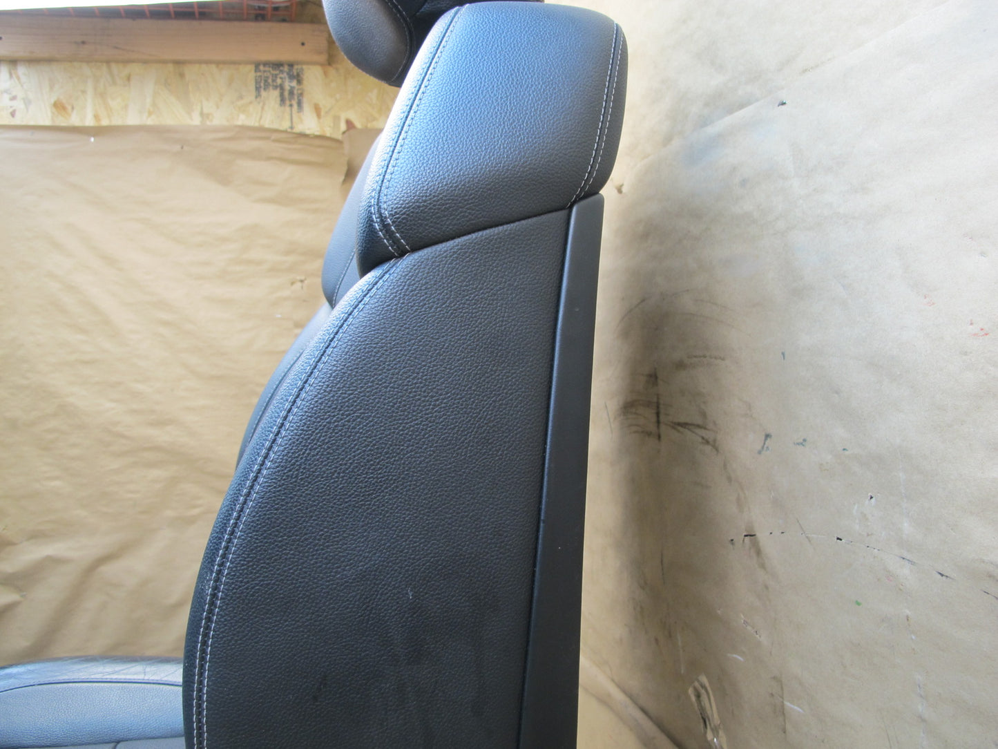 12-15 Mercedes W166 Ml-class Set of 2 Front Right & Left Seat Black OEM