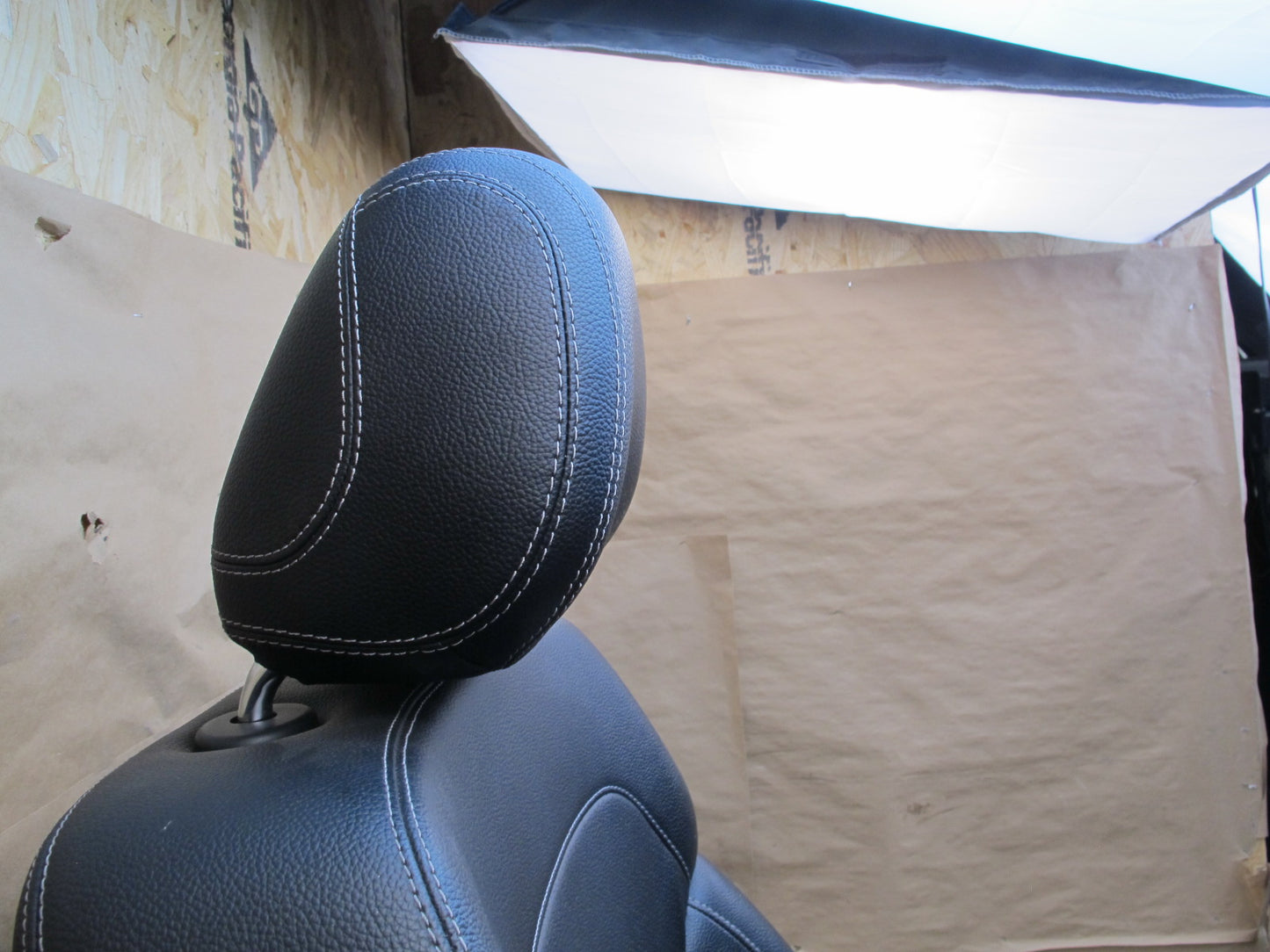 12-15 Mercedes W166 Ml-class Set of 2 Front Right & Left Seat Black OEM