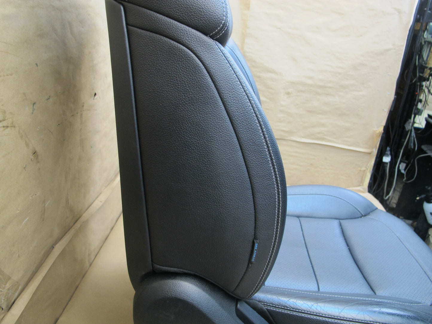 12-15 Mercedes W166 Ml-class Set of 2 Front Right & Left Seat Black OEM