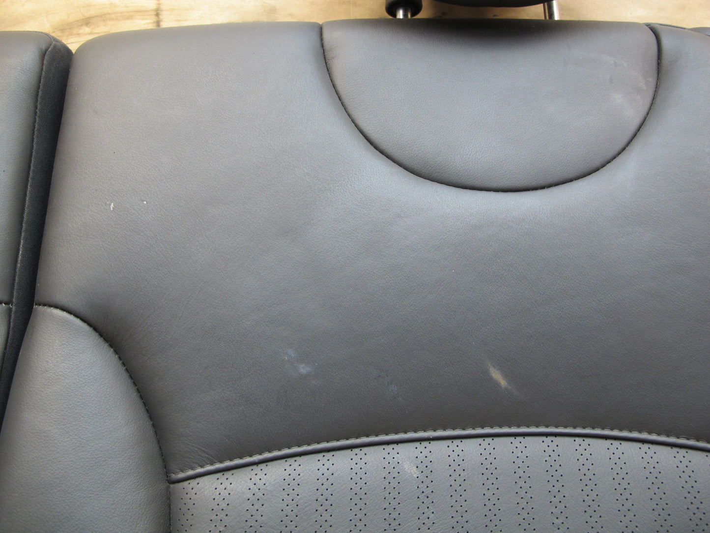 09-15 Mini Cooper R57 Convertible Front Rear Leather Punch Sport Seat Set OEM