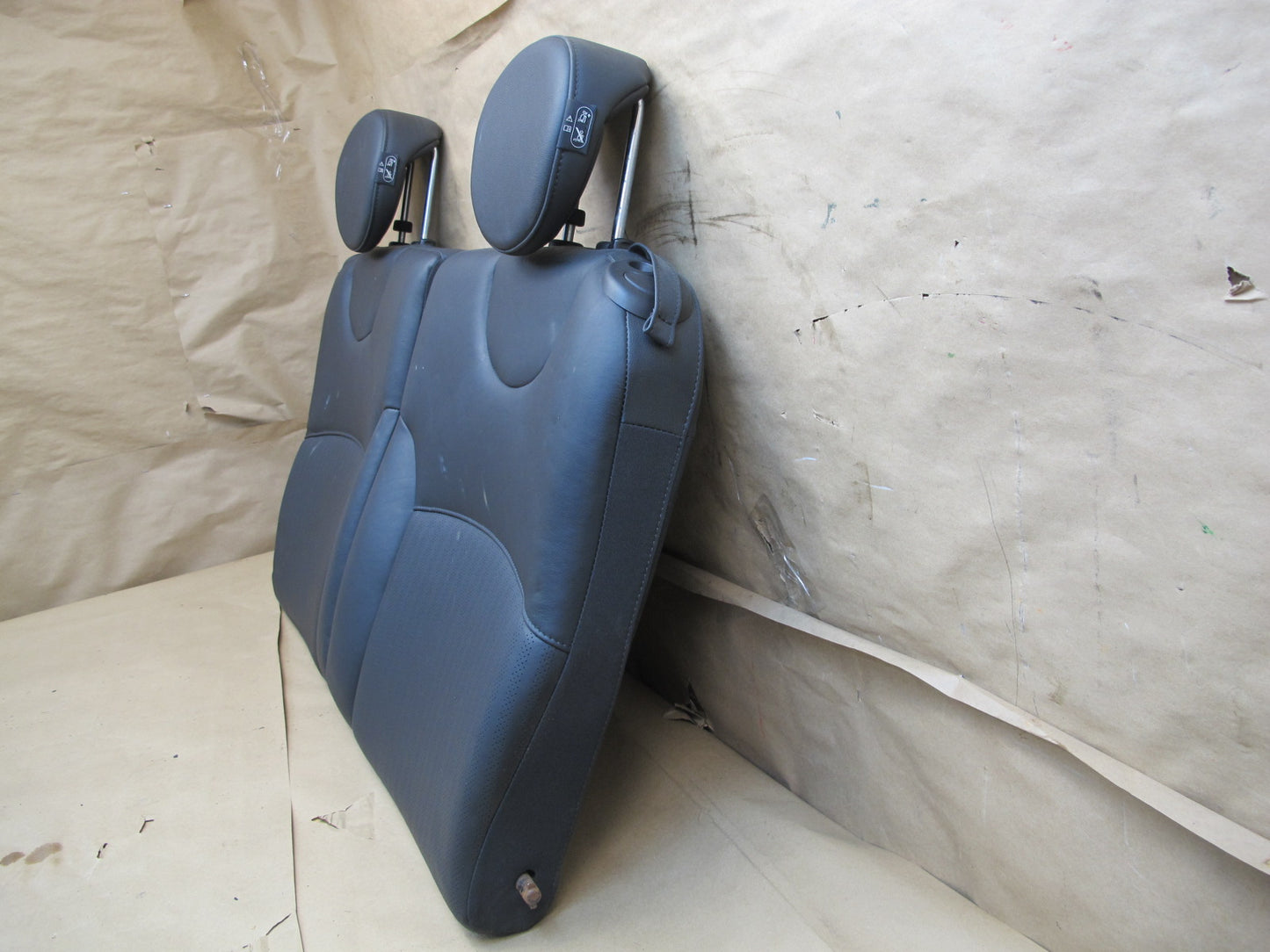 09-15 Mini Cooper R57 Convertible Front Rear Leather Punch Sport Seat Set OEM