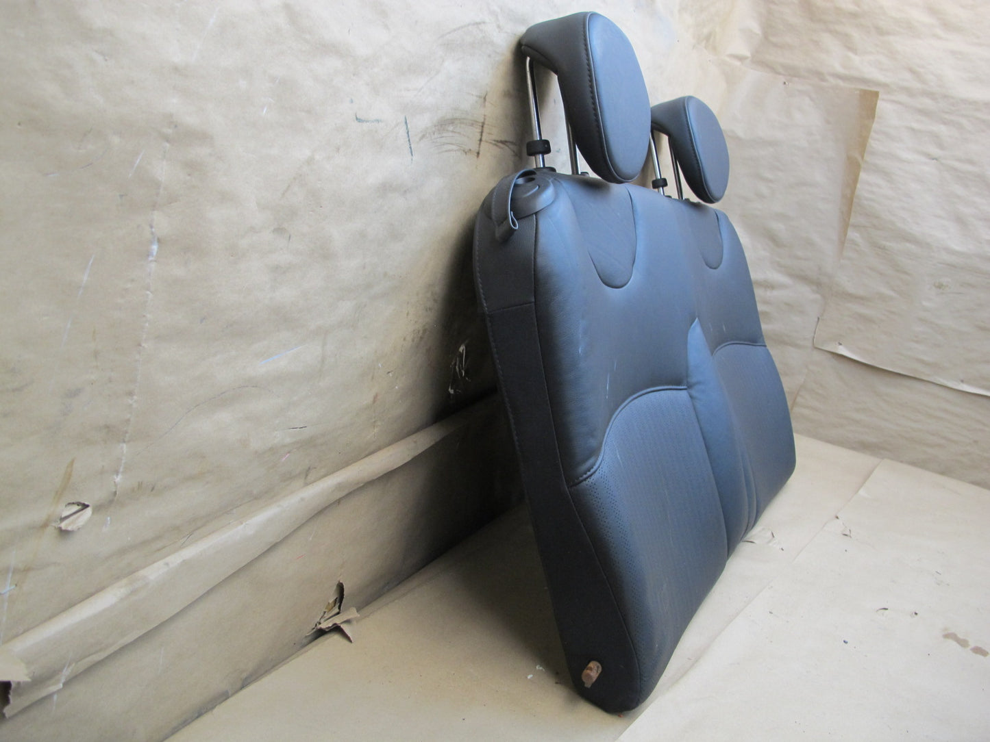 09-15 Mini Cooper R57 Convertible Front Rear Leather Punch Sport Seat Set OEM
