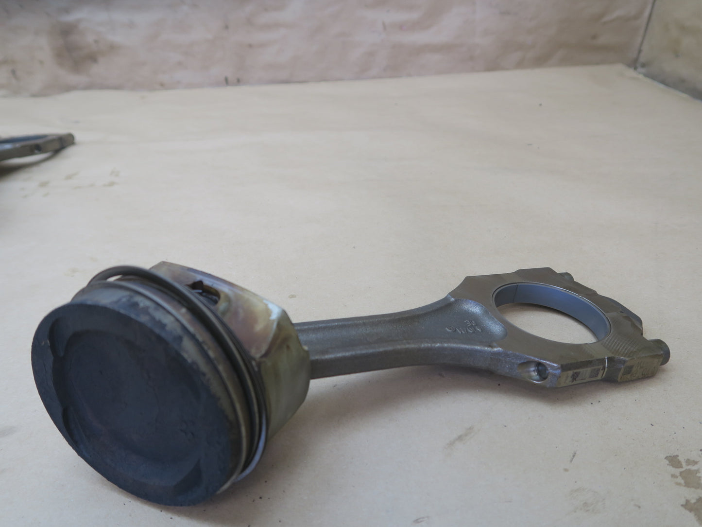 03-10 Bentley Continental GT Flying Spur 6.0L Engine Piston Connecting Rod Set