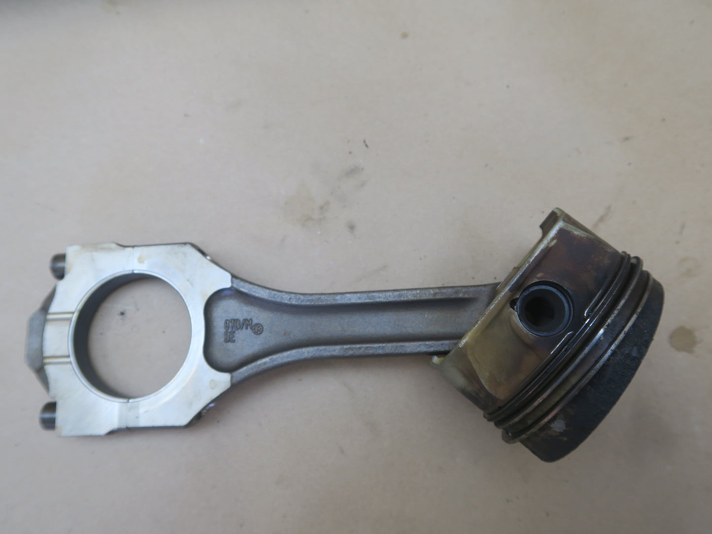 03-10 Bentley Continental GT Flying Spur 6.0L Engine Piston Connecting Rod Set