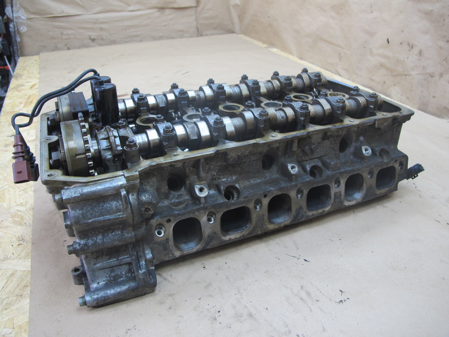 03-10 Bentley Continental GT Flying Spur 6.0L Engine Left Side Cylinder Head