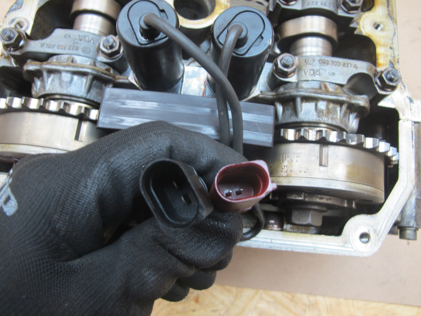 03-10 Bentley Continental GT Flying Spur 6.0L Engine Left Side Cylinder Head