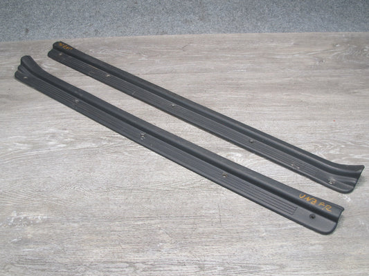 90-96 Nissan Z32 300ZX 2+0 Set of 2 Door Step Scuff Sill Plate Trim OEM