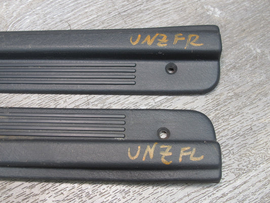 90-96 Nissan Z32 300ZX 2+0 Set of 2 Door Step Scuff Sill Plate Trim OEM