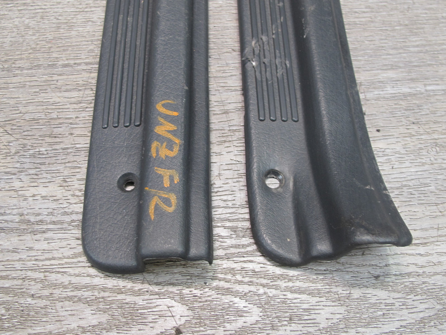 90-96 Nissan Z32 300ZX 2+0 Set of 2 Door Step Scuff Sill Plate Trim OEM