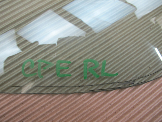 1983-1991 Porsche 928 S Rear Left Driver Side Quarter Glass Window