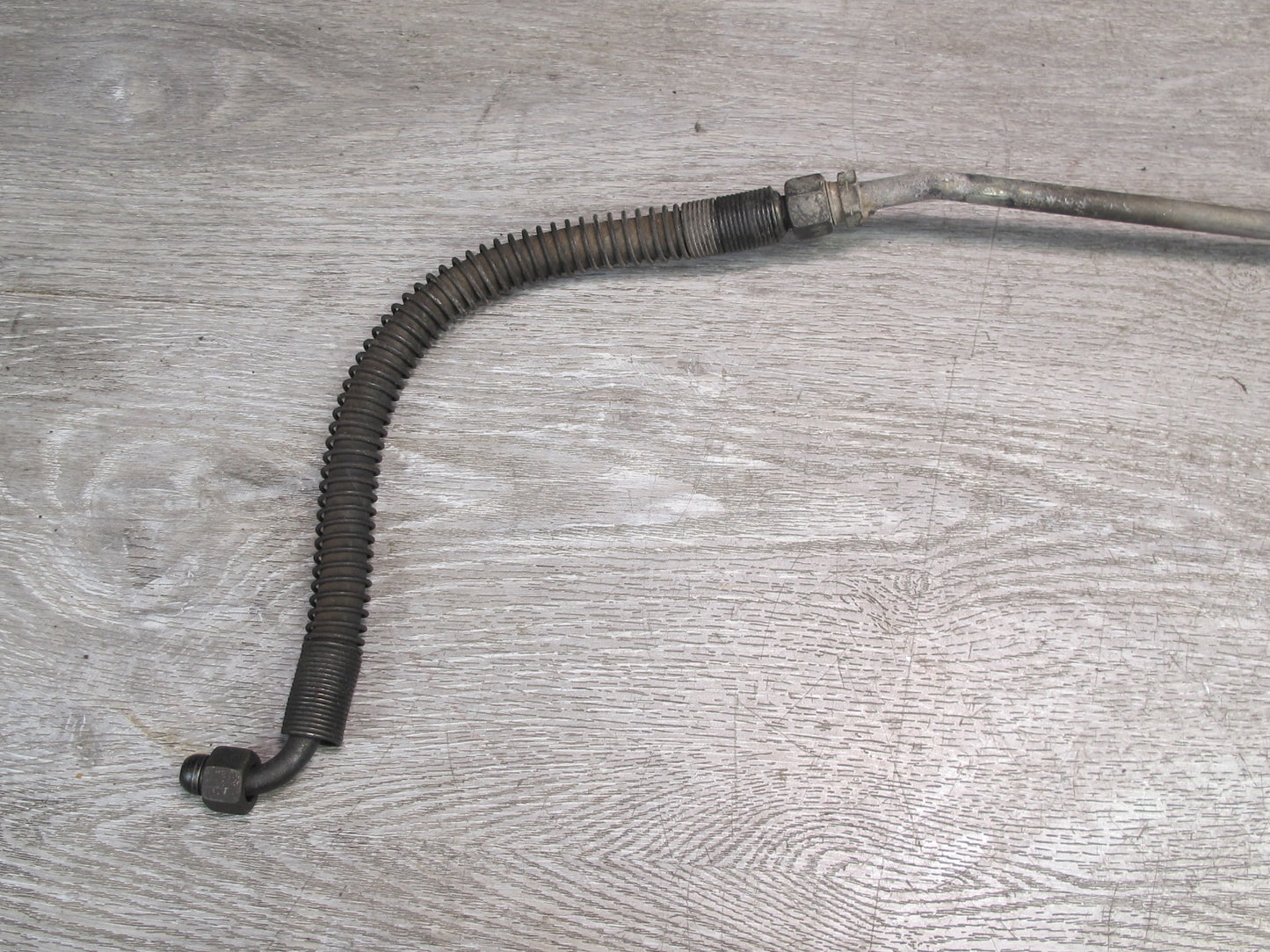 94-98 Mercedes R129 SL Set of 2 Power Steering Hose Pipe Line OEM