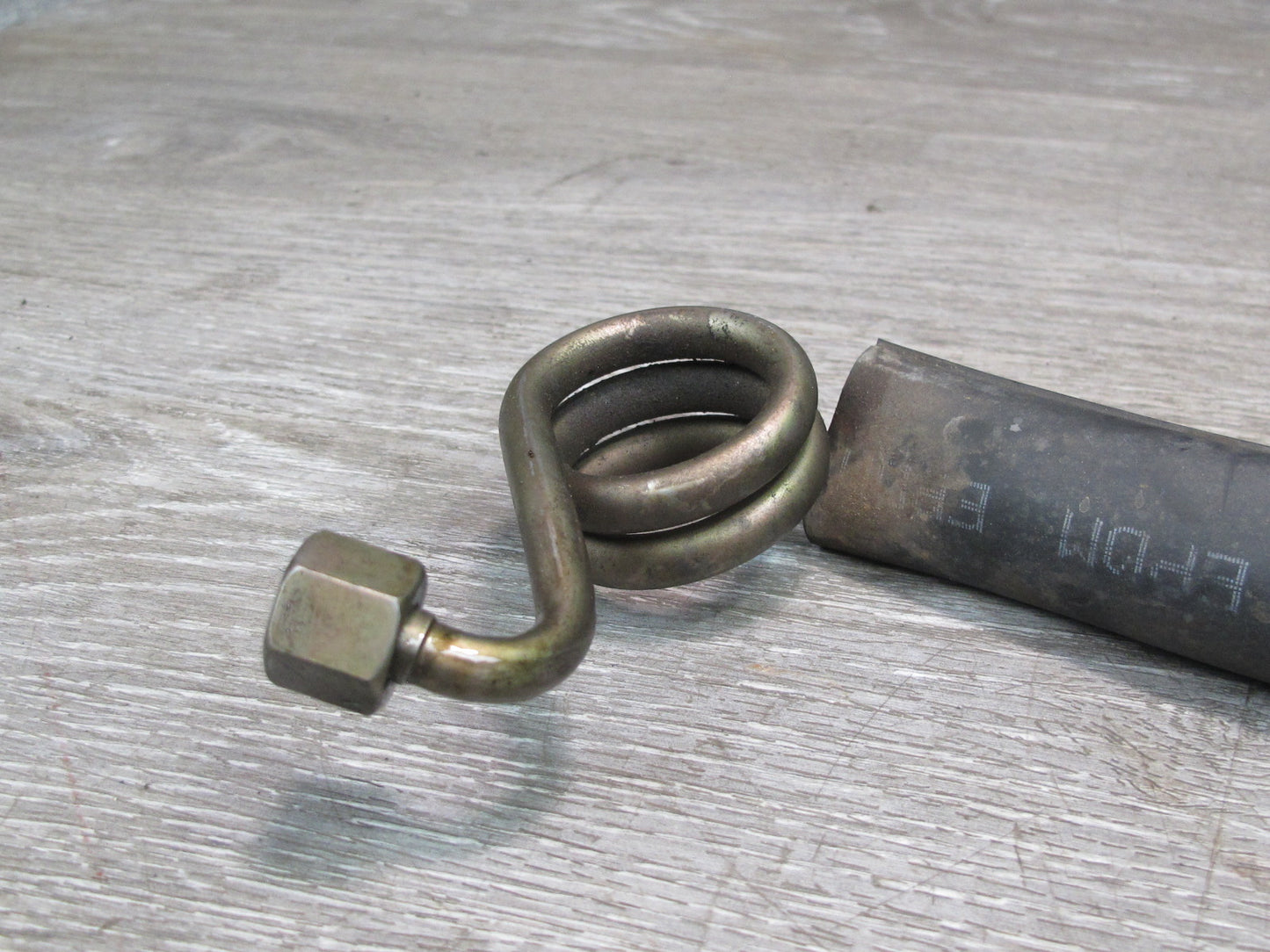 94-98 Mercedes R129 SL Set of 2 Power Steering Hose Pipe Line OEM
