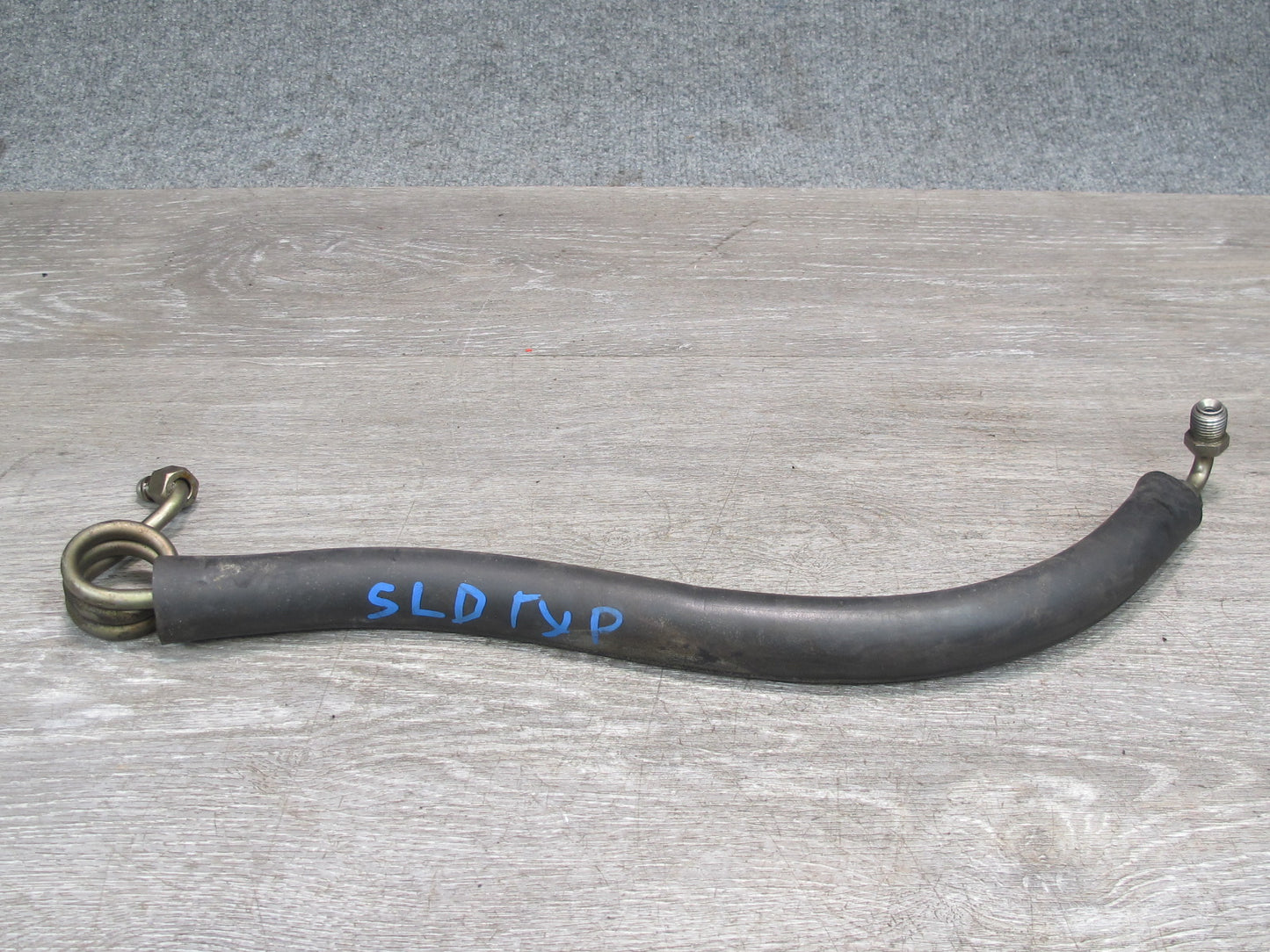 94-98 Mercedes R129 SL Set of 2 Power Steering Hose Pipe Line OEM