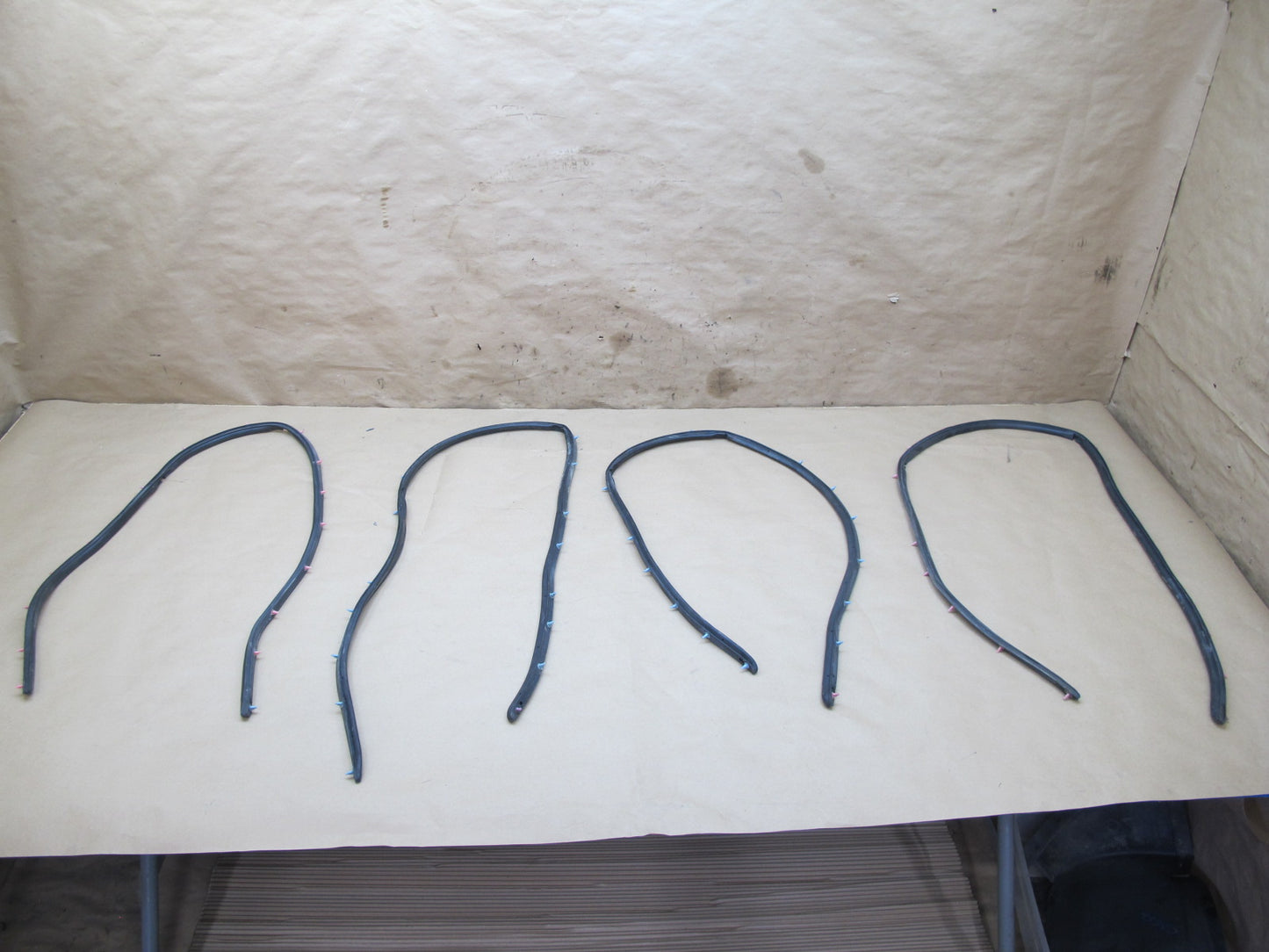 92-96 Toyota Cresta JZX90 Set of 8 Door Weatherstrip Rubber Seal Gasket OEM