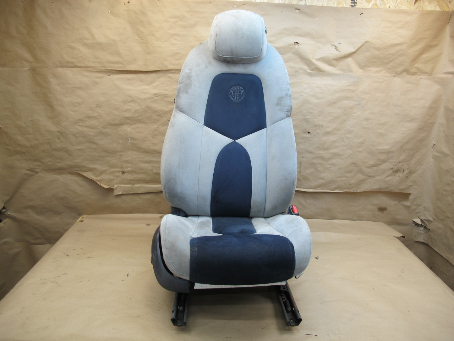 11-12 Fisker Karma Front & Rear Ecosuede Glacier Seat Set OEM