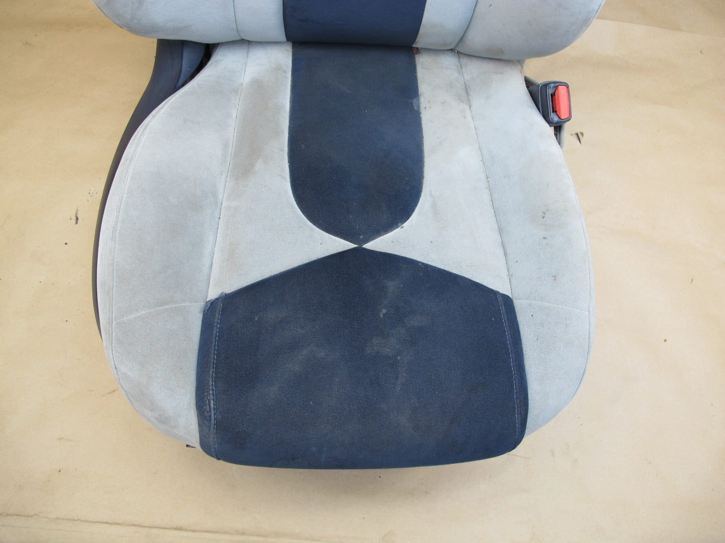 11-12 Fisker Karma Front & Rear Ecosuede Glacier Seat Set OEM