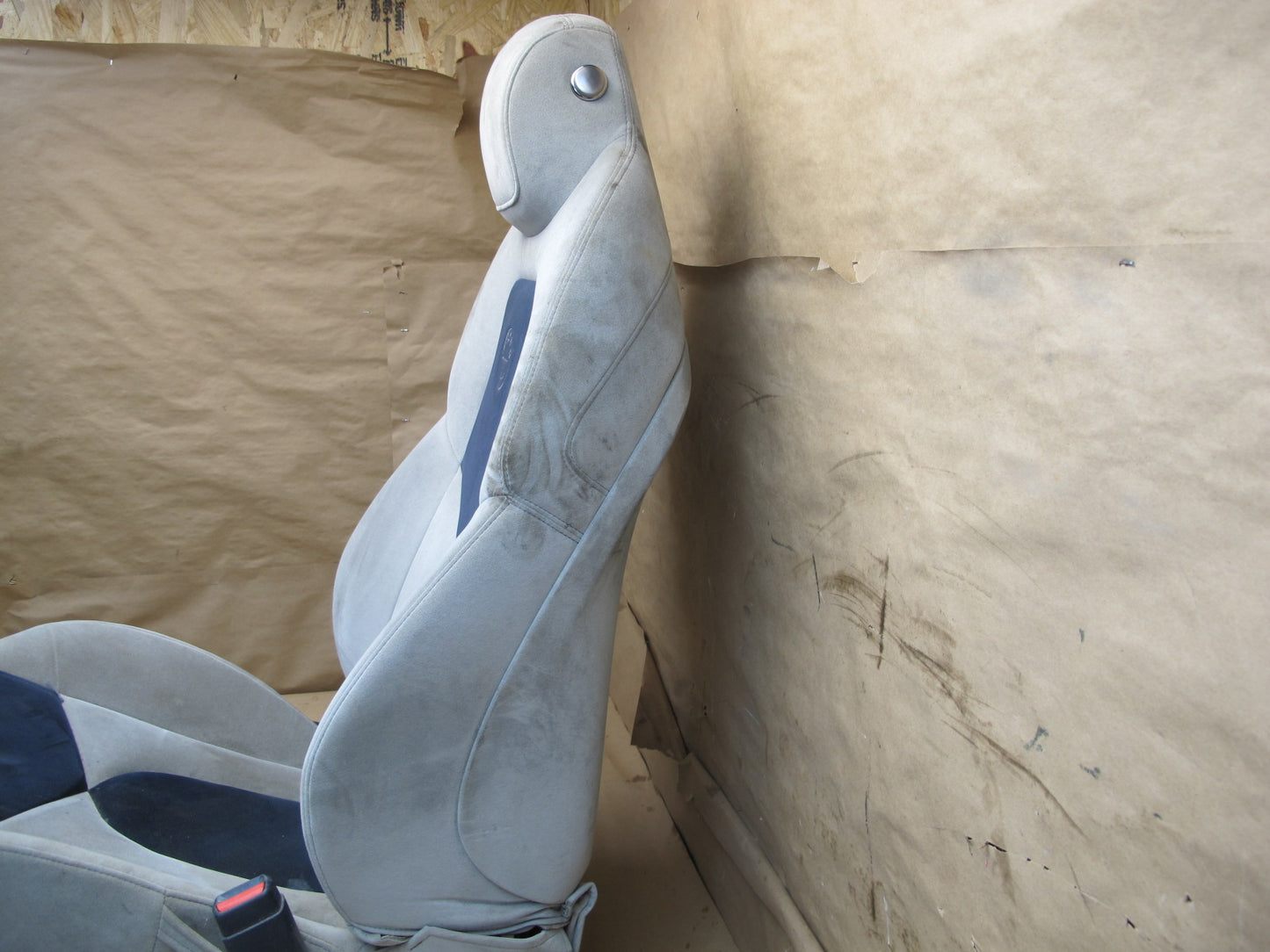 11-12 Fisker Karma Front & Rear Ecosuede Glacier Seat Set OEM