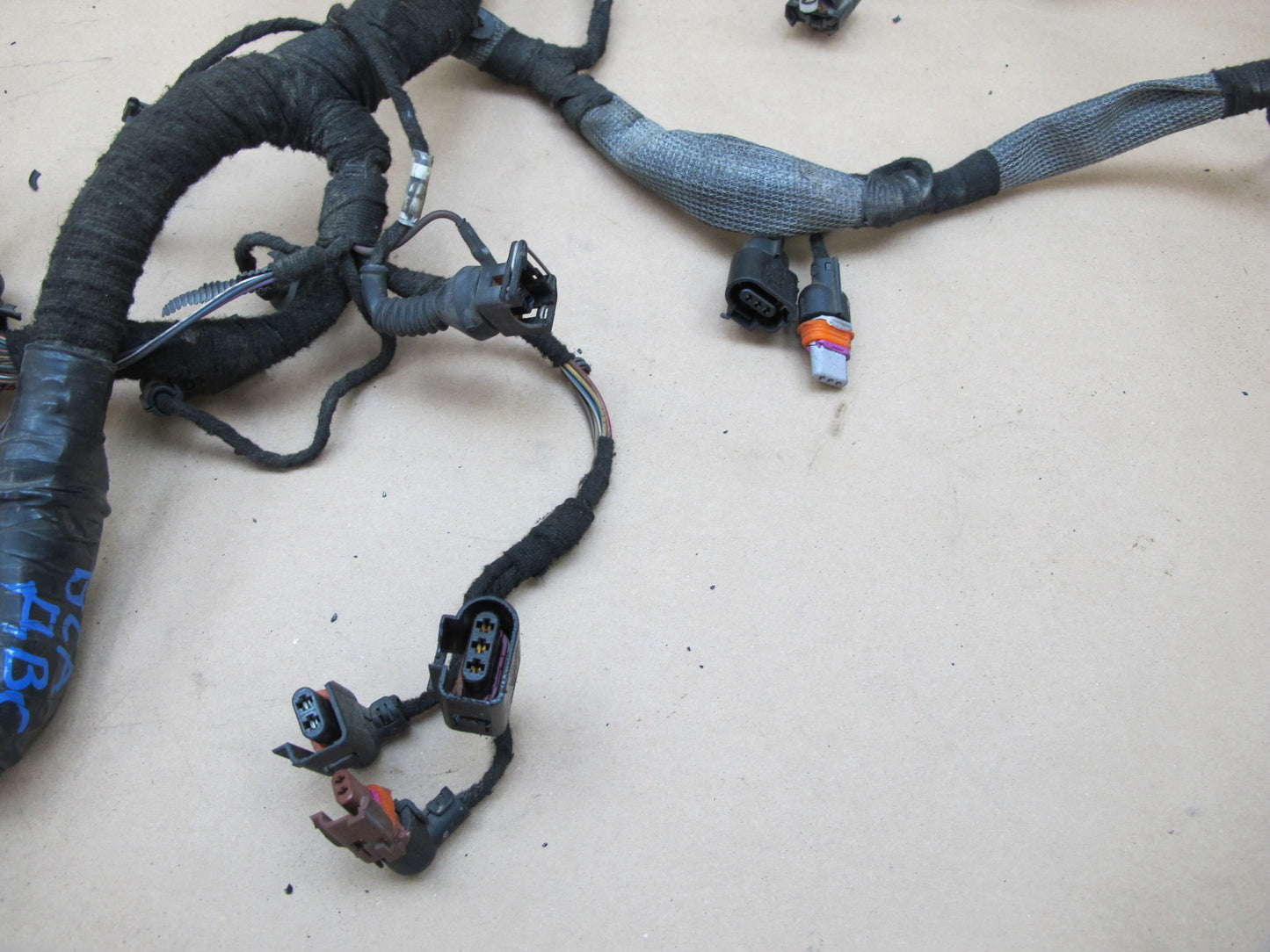 03-10 Bentley Continental GT Flying Spur 6.0L Engine Wire Wiring Harness