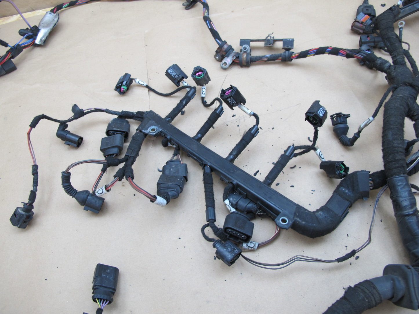 03-10 Bentley Continental GT Flying Spur 6.0L Engine Wire Wiring Harness