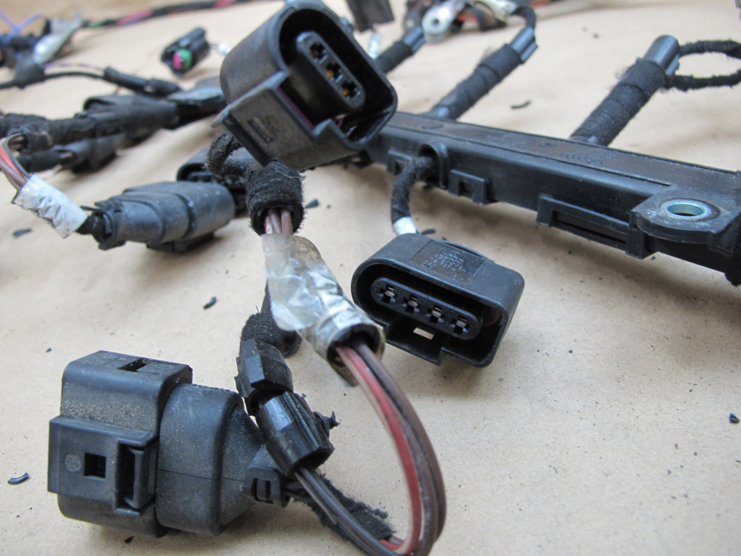 03-10 Bentley Continental GT Flying Spur 6.0L Engine Wire Wiring Harness