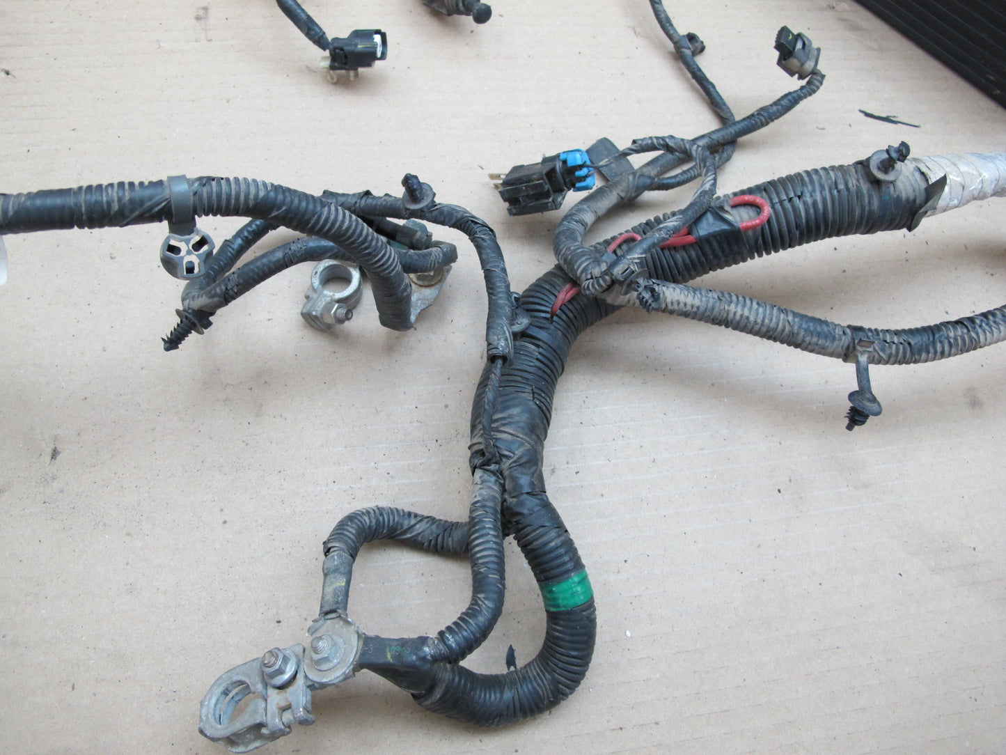 11-12 Fisker Karma Engine Bay Wire Wiring Harness w Fuse Relay Box OEM
