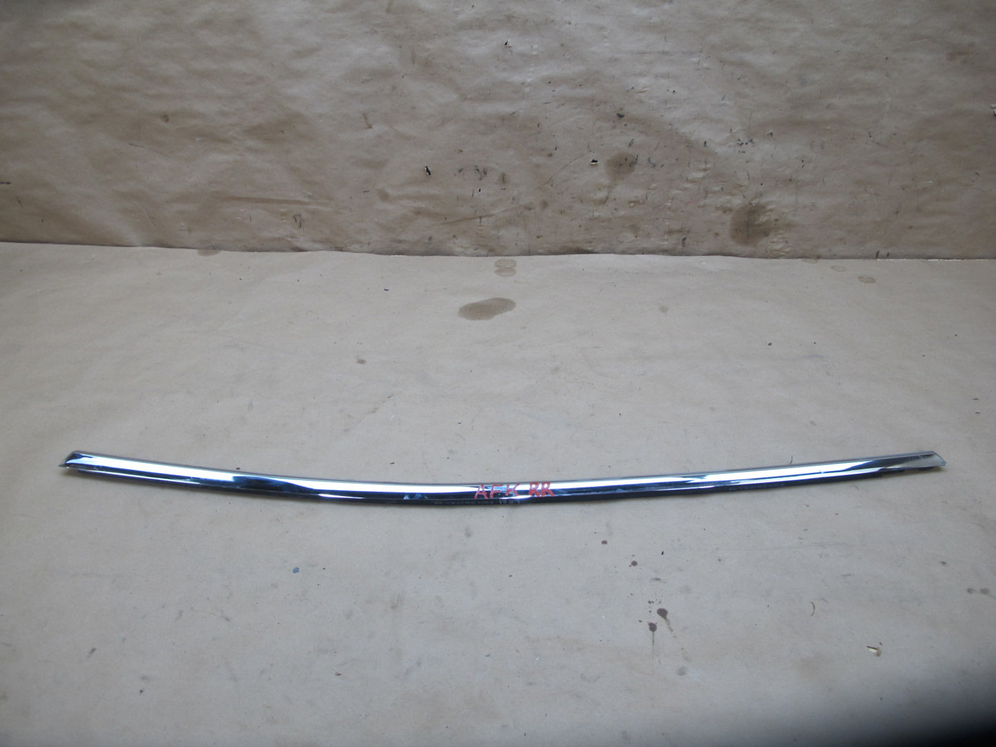 11-12 Fisker Karma Front & Rear Left & Right Door Chrome Molding Trim Set OEM