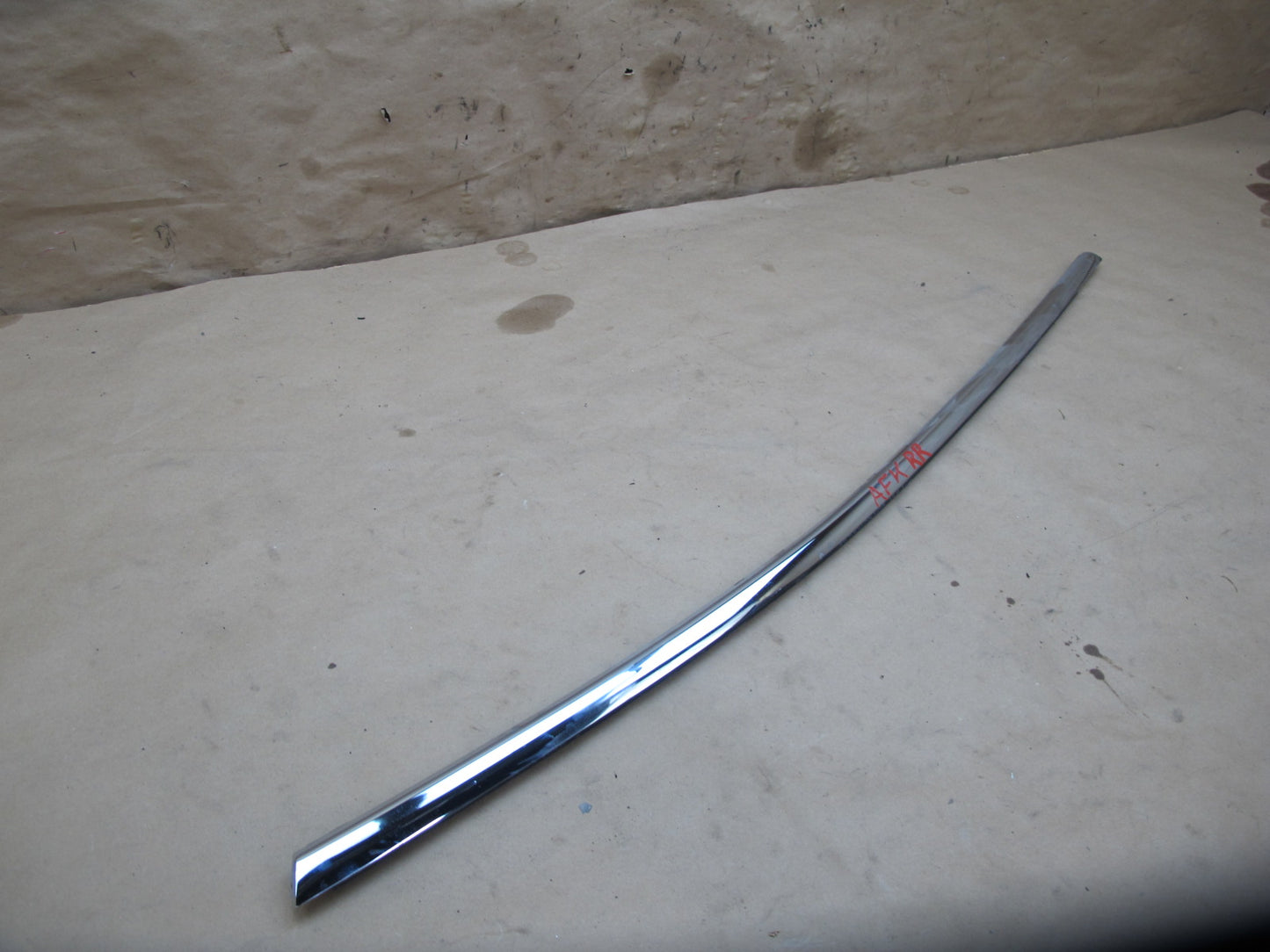 11-12 Fisker Karma Front & Rear Left & Right Door Chrome Molding Trim Set OEM