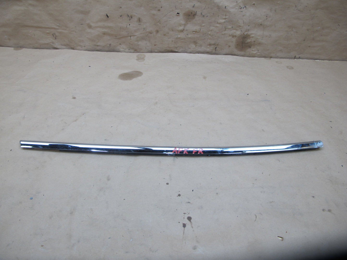 11-12 Fisker Karma Front & Rear Left & Right Door Chrome Molding Trim Set OEM