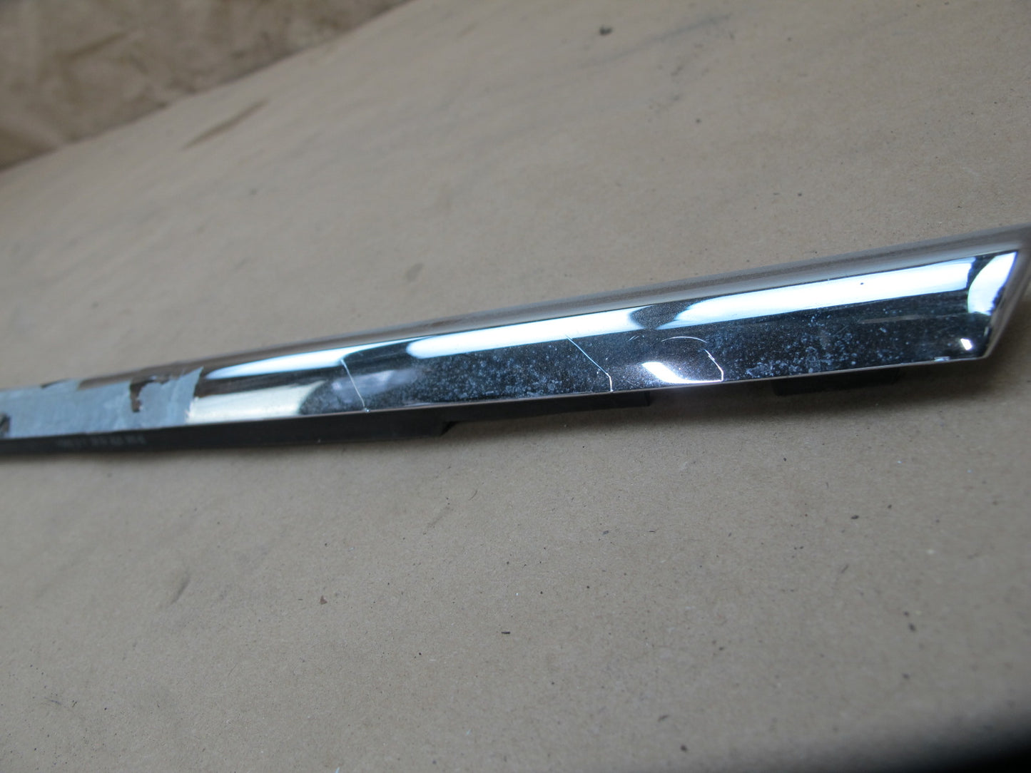 11-12 Fisker Karma Front & Rear Left & Right Door Chrome Molding Trim Set OEM