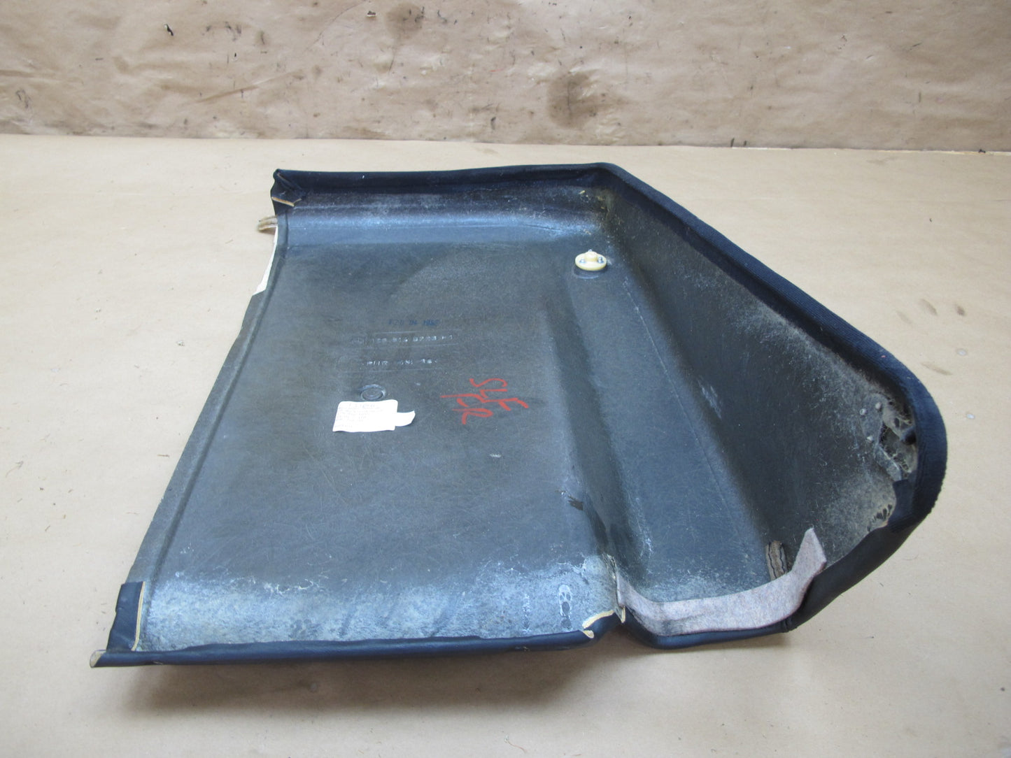 94-02 Mercedes R129 Sl-class Set of 2 Front Seat Backrest Trim Cover Panel OEM