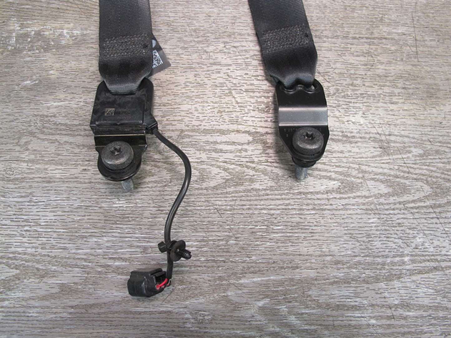 12-18 RANGE ROVER EVOQUE FRONT LEFT & RIGHT SIDE SEATBELT RETRACTOR SET OEM