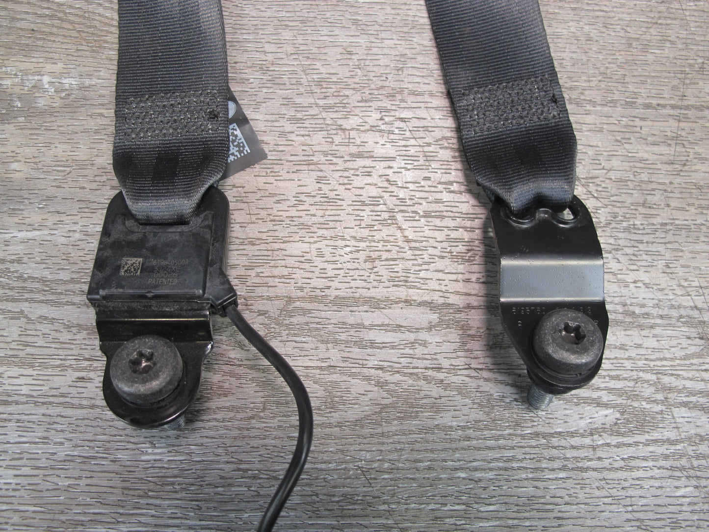 12-18 RANGE ROVER EVOQUE FRONT LEFT & RIGHT SIDE SEATBELT RETRACTOR SET OEM