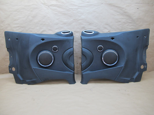 09-15 Mini R57 Convertible Set of 2 Rear Quarter Interior Trim Panel OEM