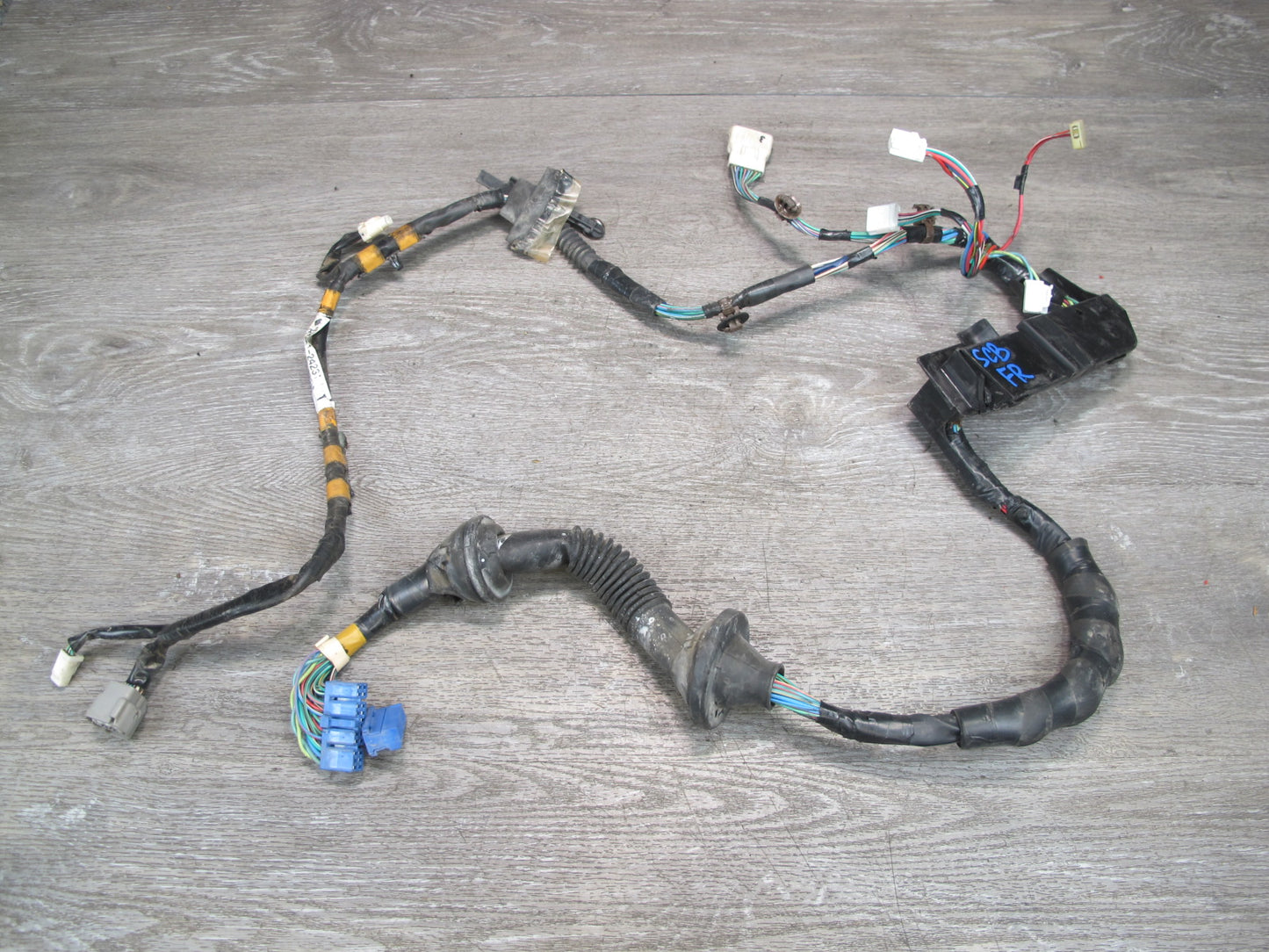 92-94 Lexus UZZ30L SC300 SC400 Front Right Door Wire Wiring Harness OEM