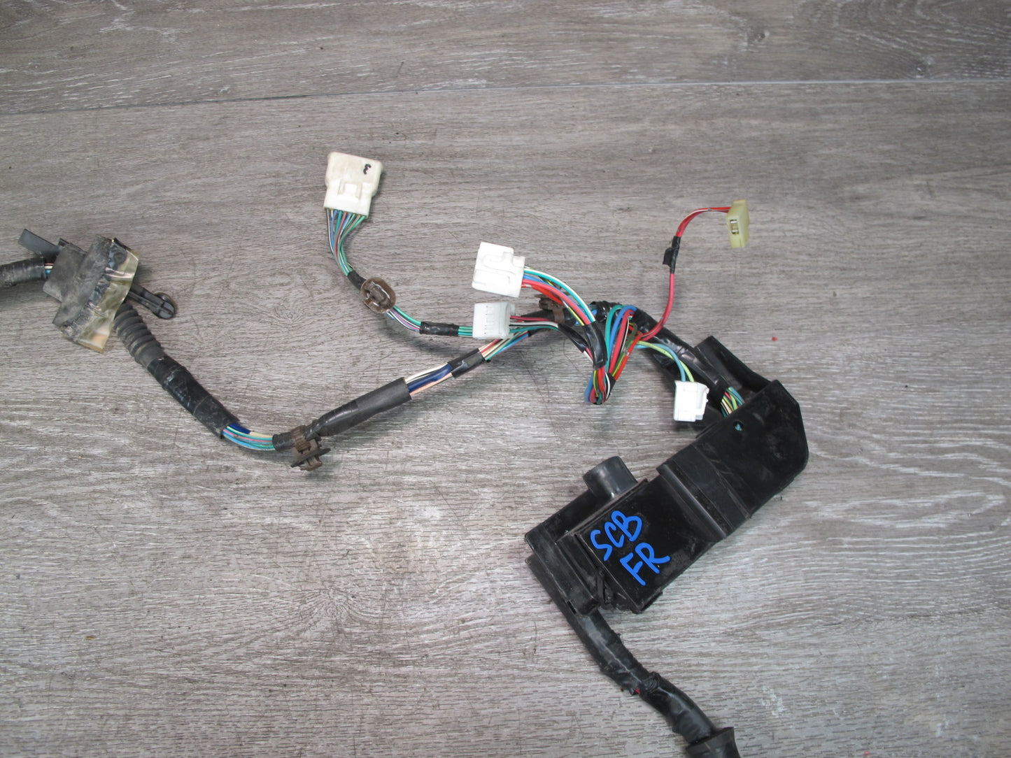 92-94 Lexus UZZ30L SC300 SC400 Front Right Door Wire Wiring Harness OEM